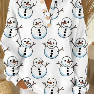 Ava | Pull Femme Épais en Waffle à Double Couche