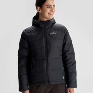 Doudoune à capuche Epiq pour femme - Noir/Noir