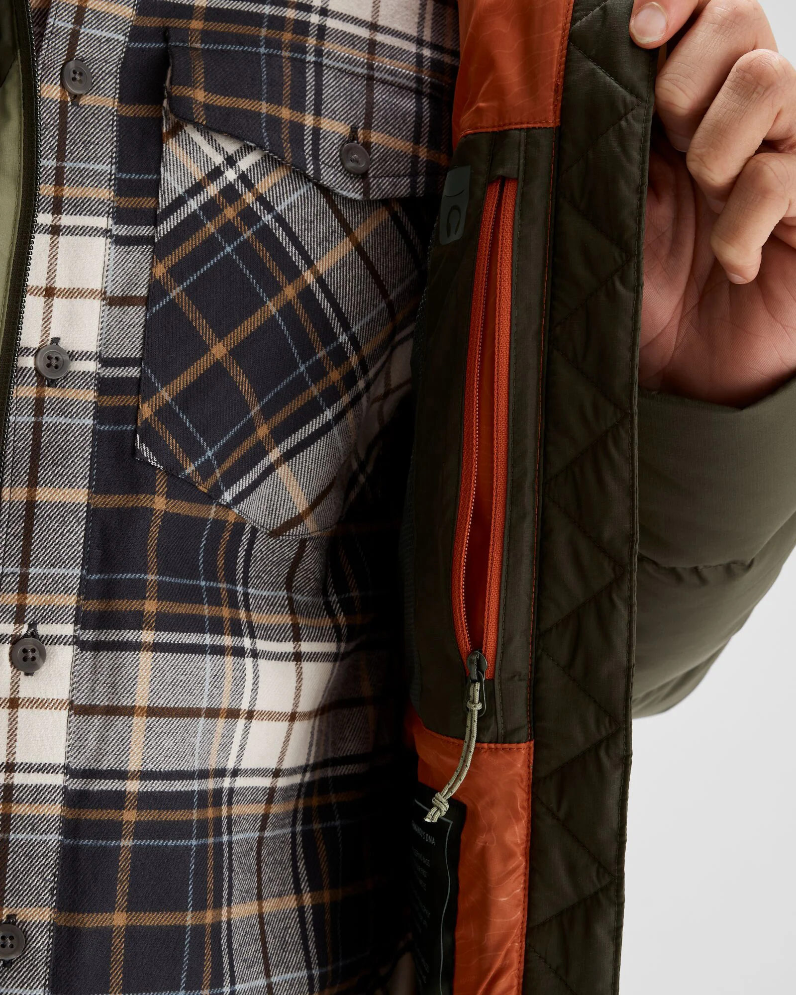 Doudoune à capuche Epiq pour homme - Vert Hêtre/Mousse foncée – Image 9