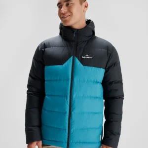 Doudoune à capuche Epiq pour homme - Bleu Eddy/Météore