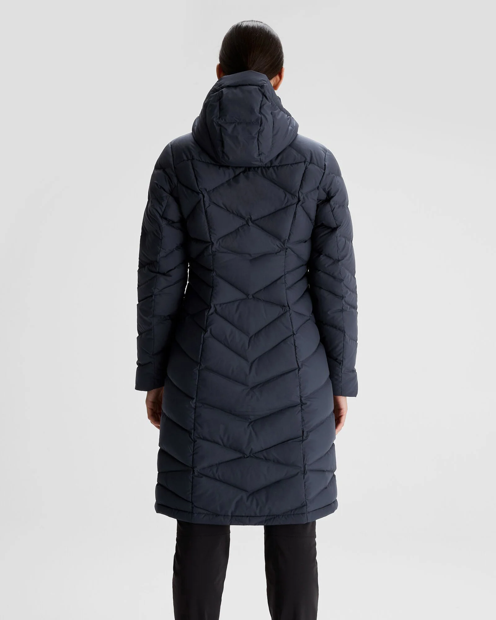 Parka Winterburn en duvet pour femme - Bleu marine pur – Image 3