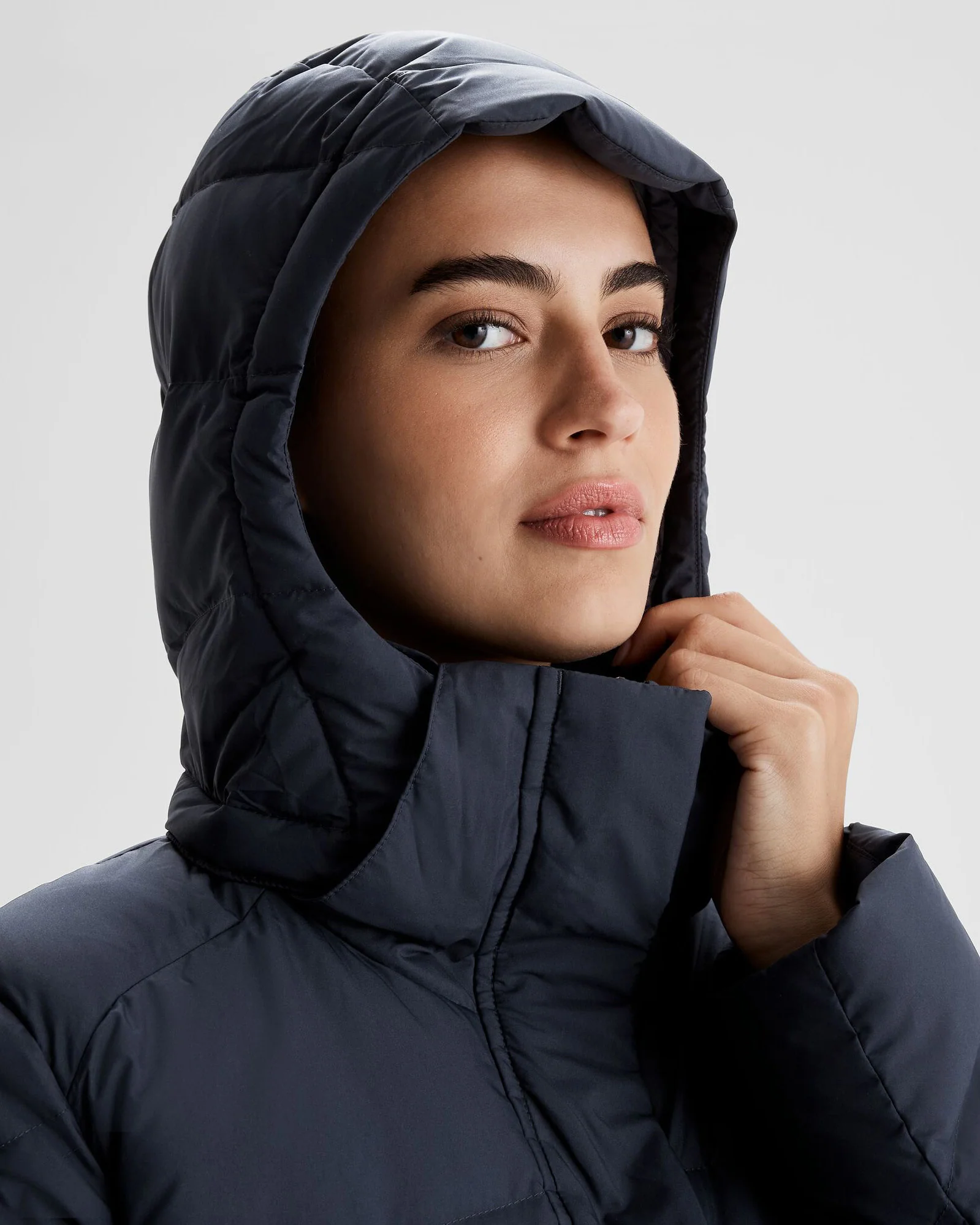 Parka Winterburn en duvet pour femme - Bleu marine pur – Image 4