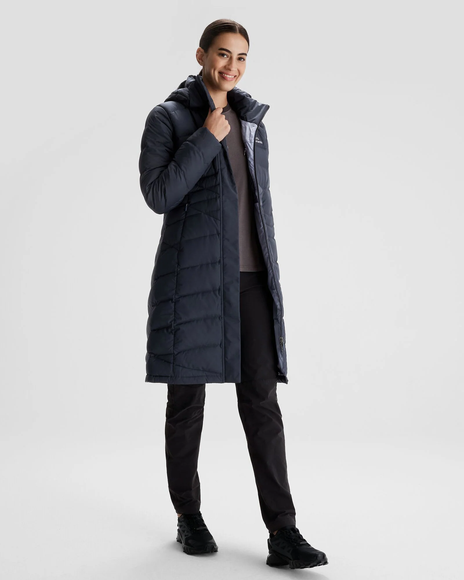 Parka Winterburn en duvet pour femme - Bleu marine pur – Image 7