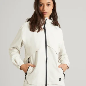 Veste de pluie Amphi 2L pour femme - Vanille