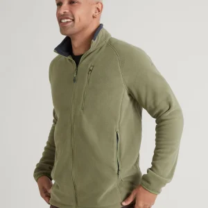 Veste polaire Ridge 100 PrimaLoft Bio pour homme - Vert Hêtre