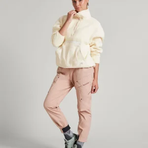 Pull Co-Z High Pile pour femme - Naturel