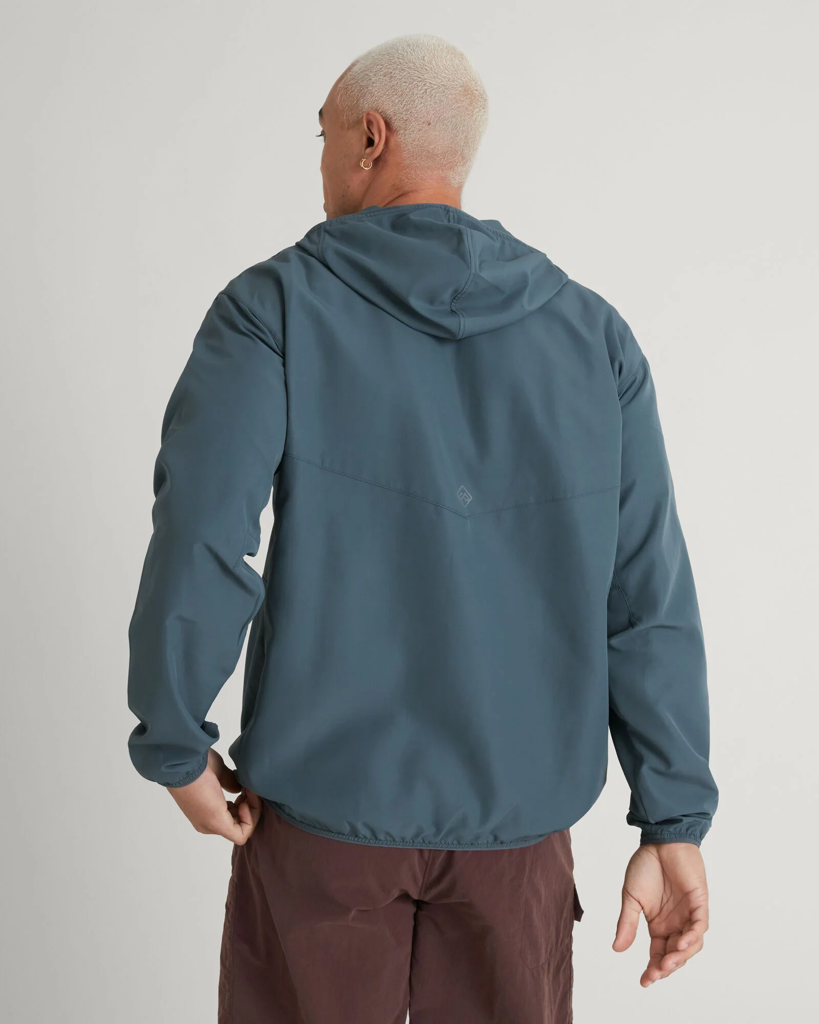 Chemise à capuche manches longues SUN-Scout UPF pour homme  - Bleu Nuit claire – Image 3