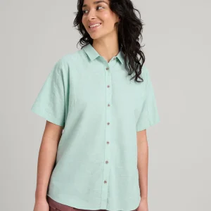 Chemise à manches courtes Flaxton v3 pour femme - Splash Chambray