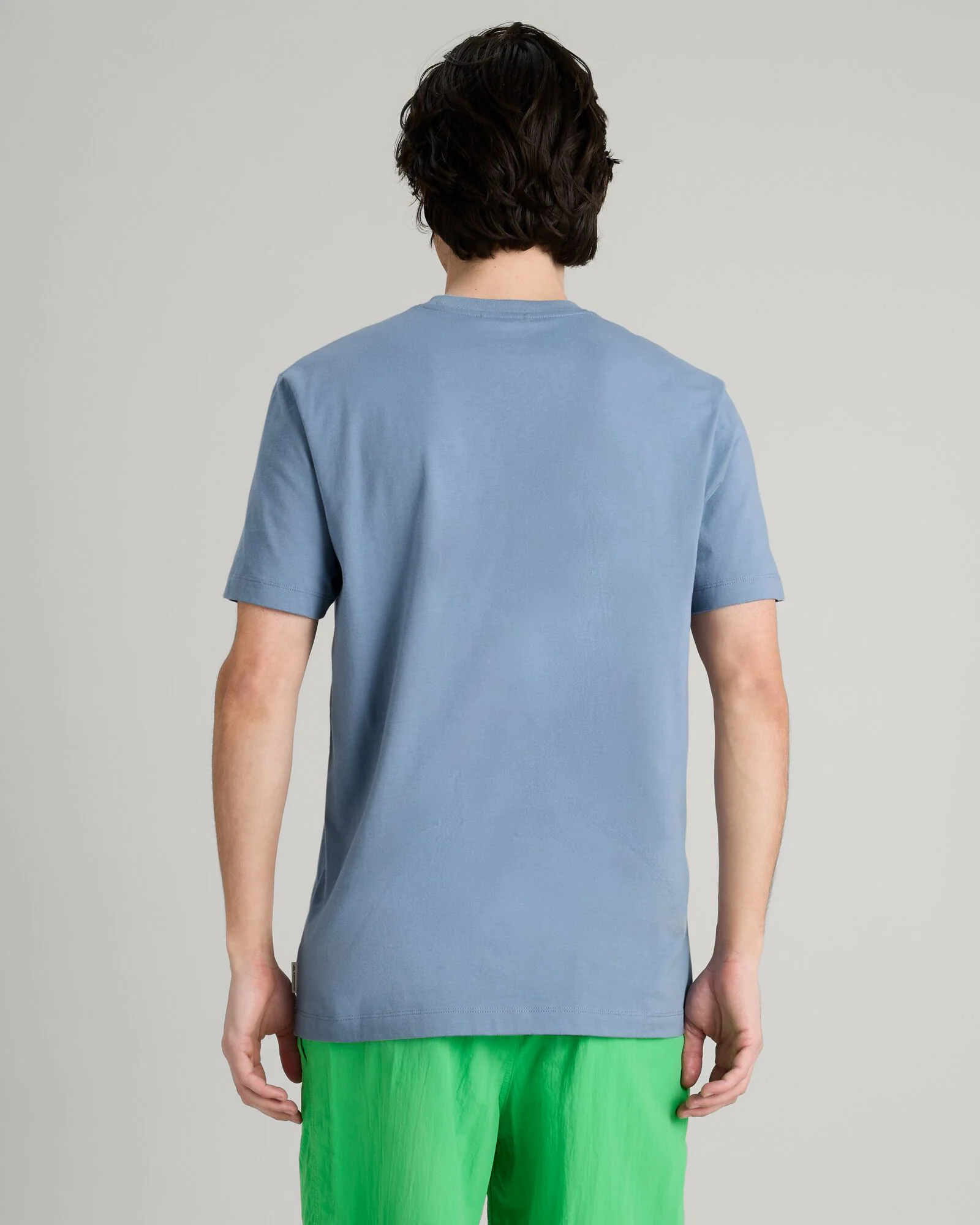 T-shirt à manches courtes avec logo Kathmandu pour homme - Bleu Crépuscule – Image 4