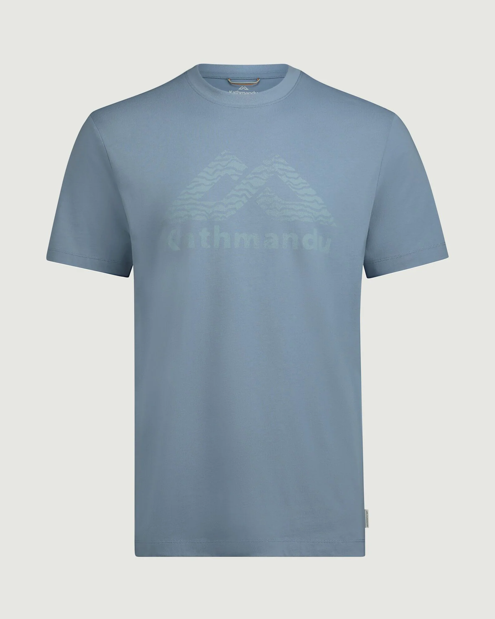 T-shirt à manches courtes avec logo Kathmandu pour homme - Bleu Crépuscule – Image 6