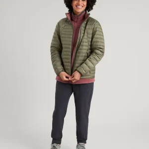 Doudoune Heli R pour femme - Vert Hêtre