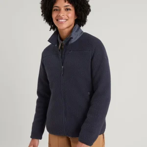 Veste polaire Baffin Island pour femme – Bleu Météore