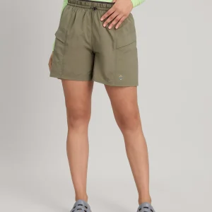 Short EVRY-Where 5" pour femme - Vert Hêtre