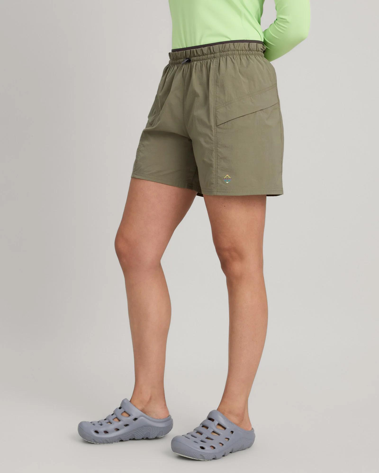 Short EVRY-Where 5" pour femme - Vert Hêtre – Image 3