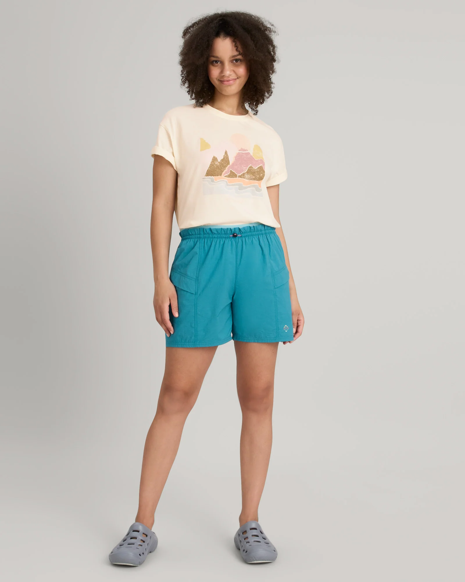 Short EVRY-Where 5" pour femme - Bleu Eddy – Image 3