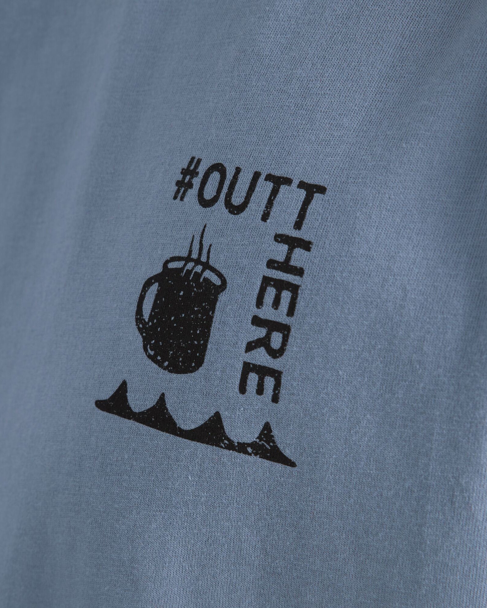 T-shirt en coton pour homme Camp Vibes – Au crépuscule – Image 5