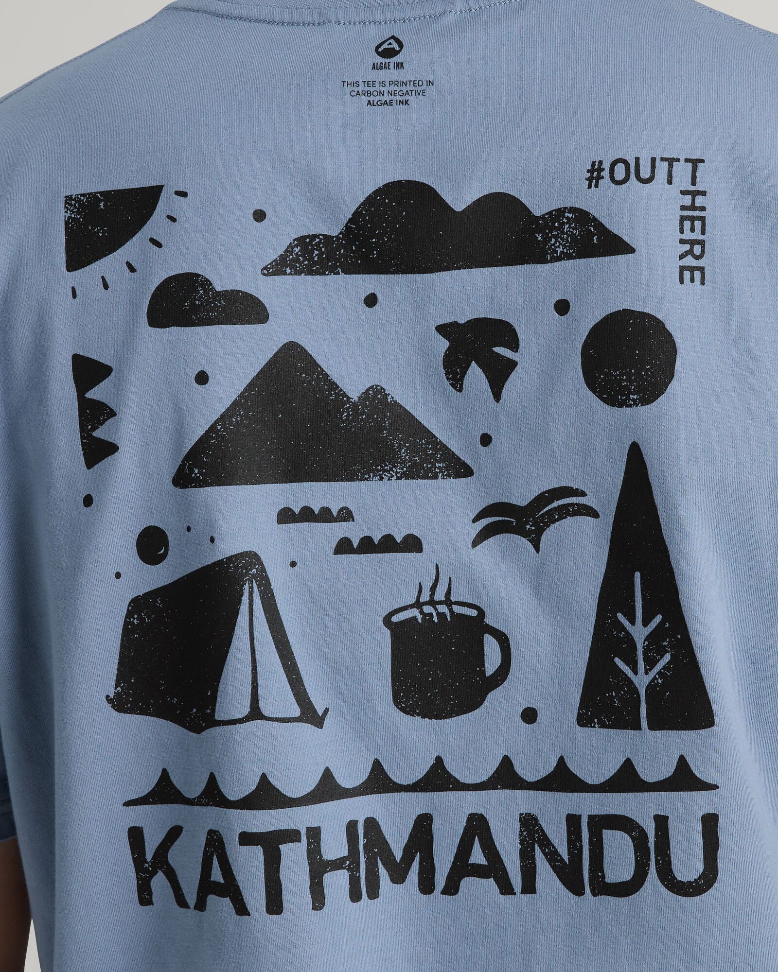 T-shirt en coton pour homme Camp Vibes – Au crépuscule – Image 8