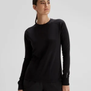 Haut à manches longues K-Merino 250 pour femme – Black Stingray