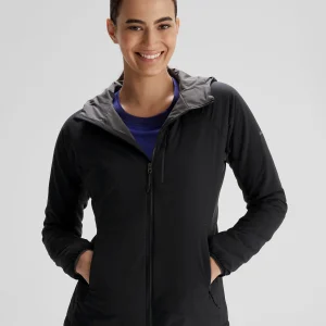 Veste à capuche Seeker PrimaLoft® Active pour femme - Noir Raie Manta