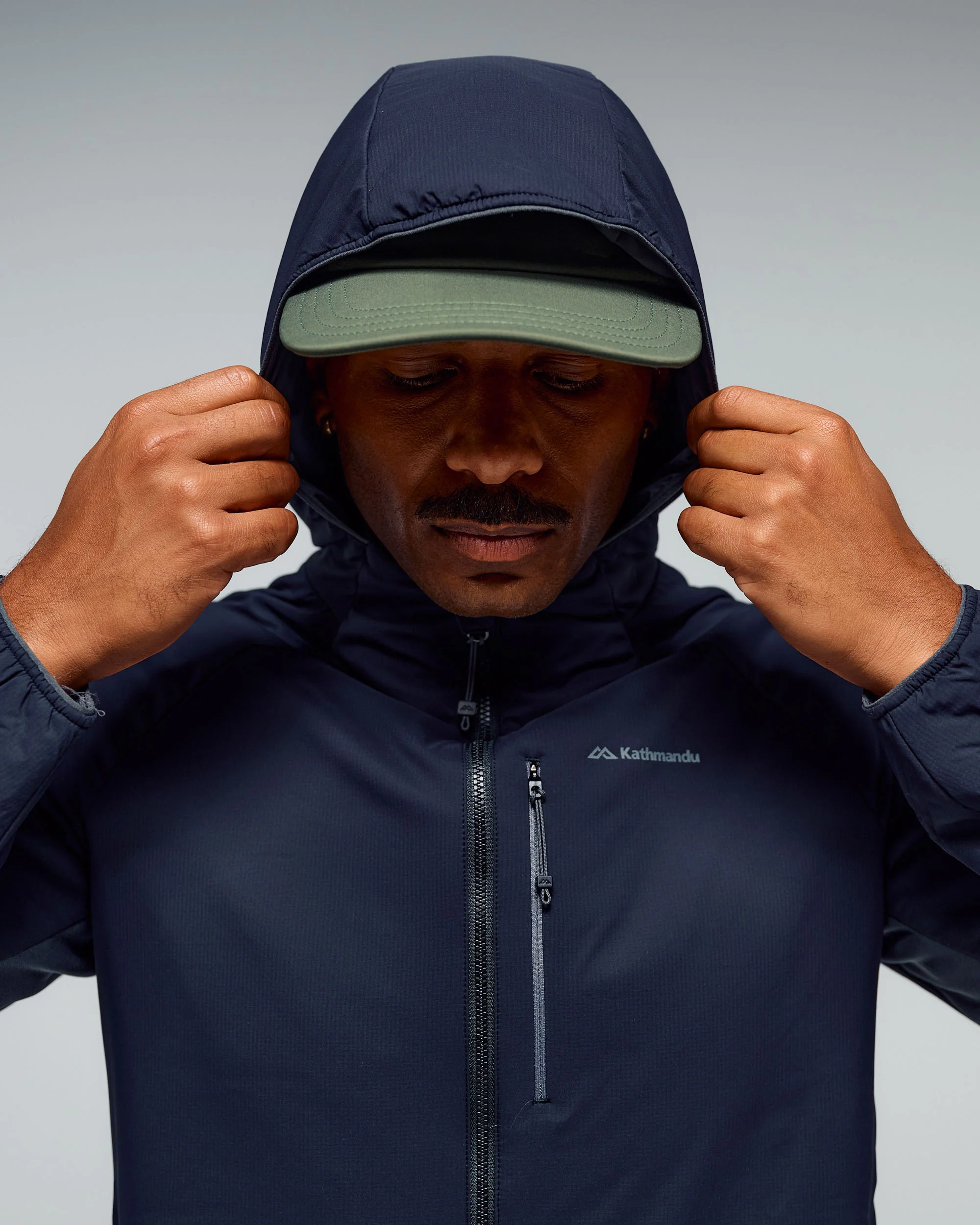 Veste à capuche Seeker PrimaLoft® Active pour homme - Black Stingray – Image 4