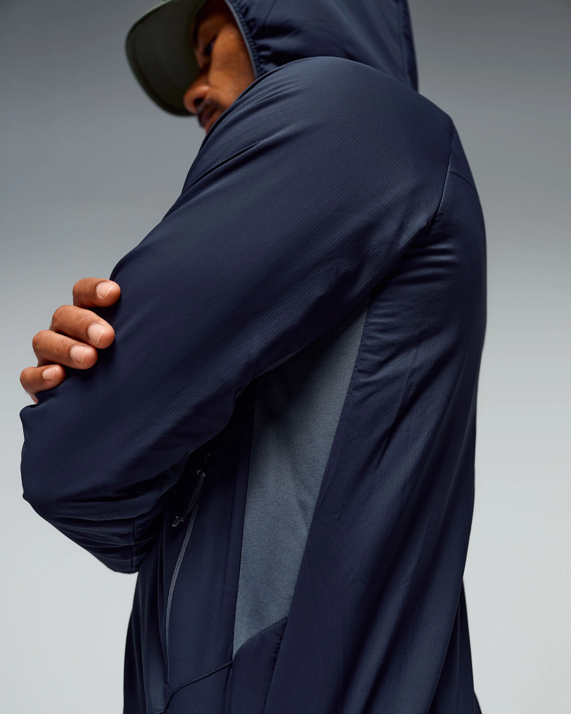 Veste à capuche Seeker PrimaLoft® Active pour homme - Black Stingray – Image 6