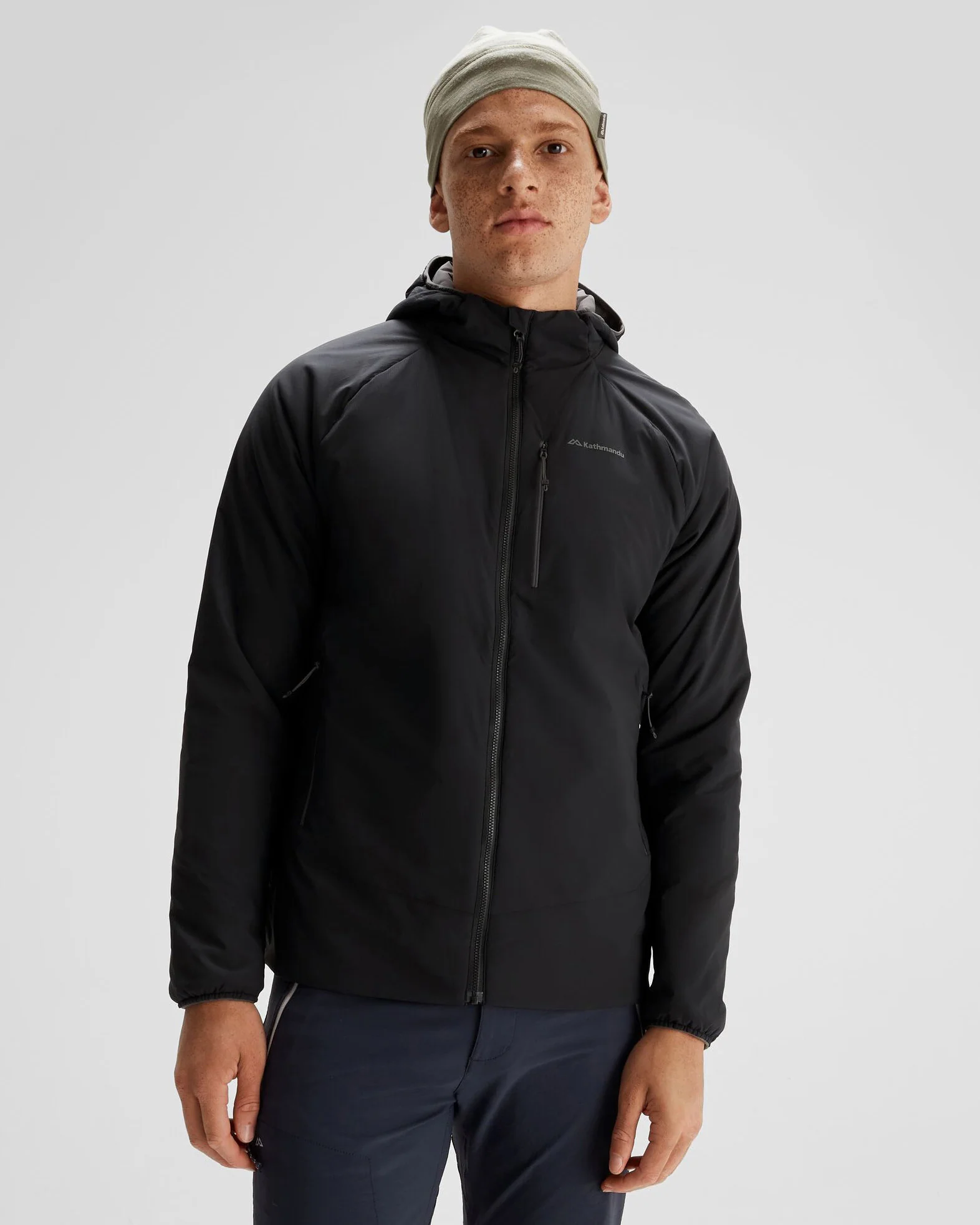 Veste à capuche Seeker PrimaLoft® Active pour homme - Black Stingray – Image 7