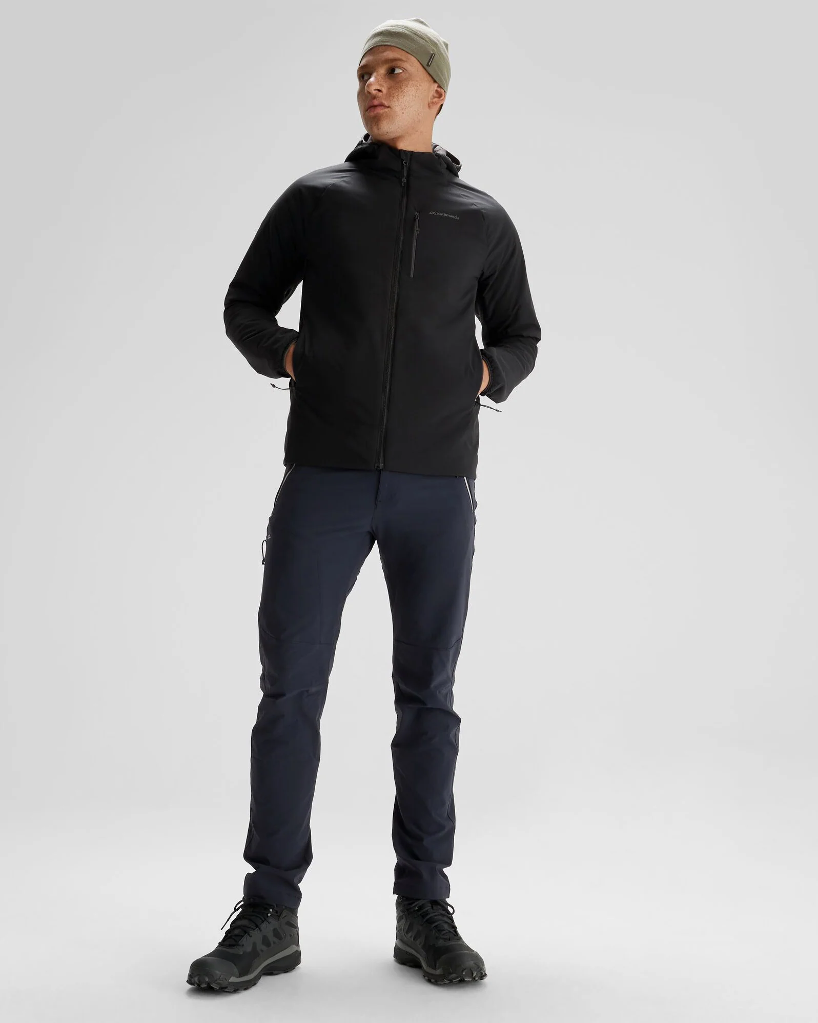 Veste à capuche Seeker PrimaLoft® Active pour homme - Black Stingray – Image 8