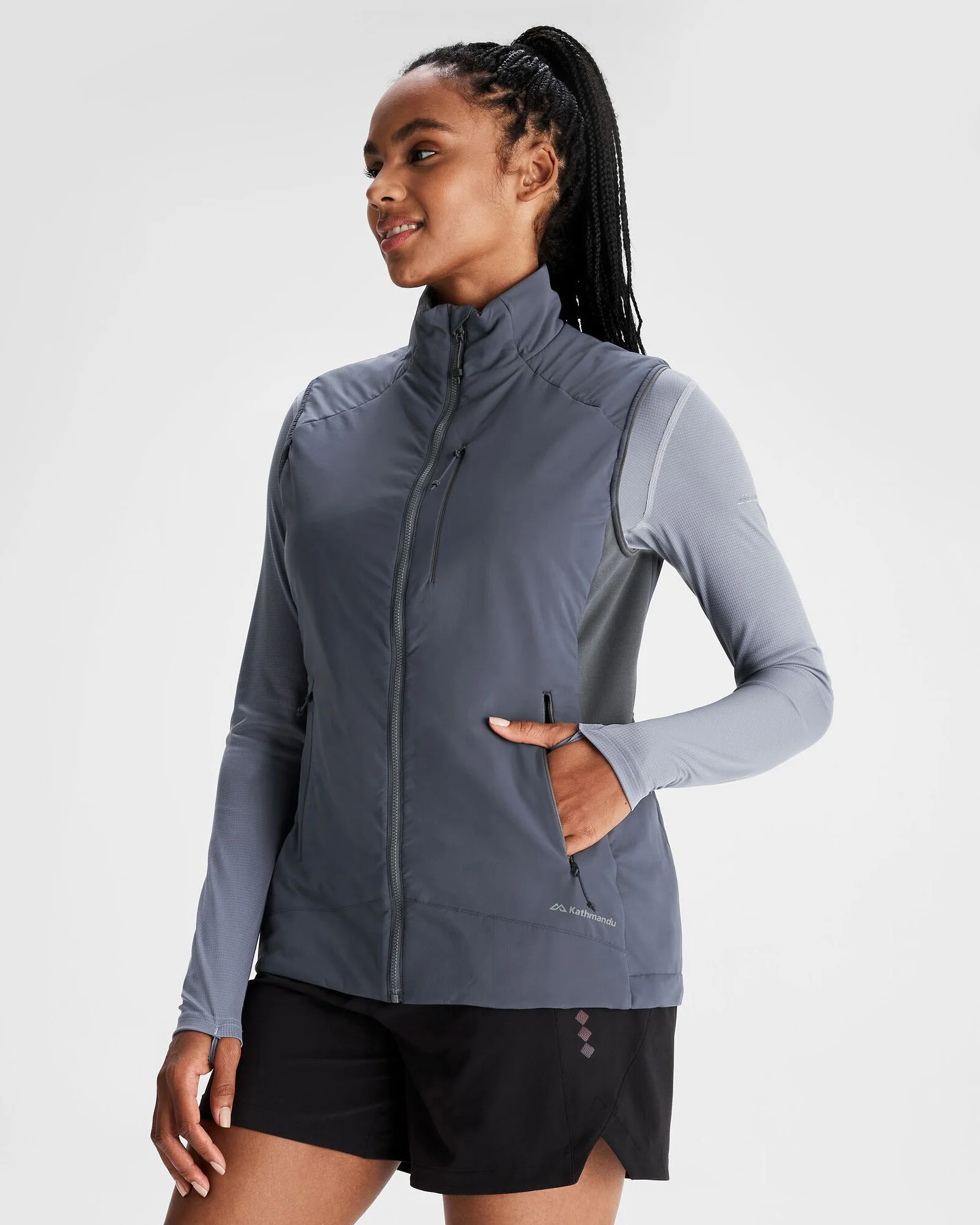Veste sans manche Seeker PrimaLoft® Active pour femme - Bleu Nuit – Image 3