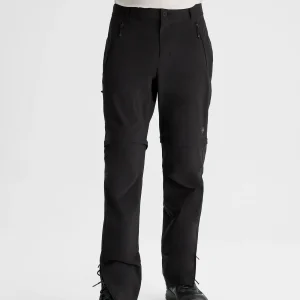 Pantalon convertible Flinders pour homme - Noir