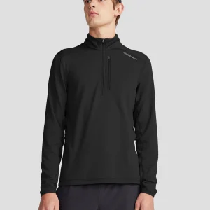Pull polaire Seeker ¼ Zip pour homme - Black Stingray