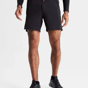 Short Seeker 7 pouces pour homme - Noir Raie Manta