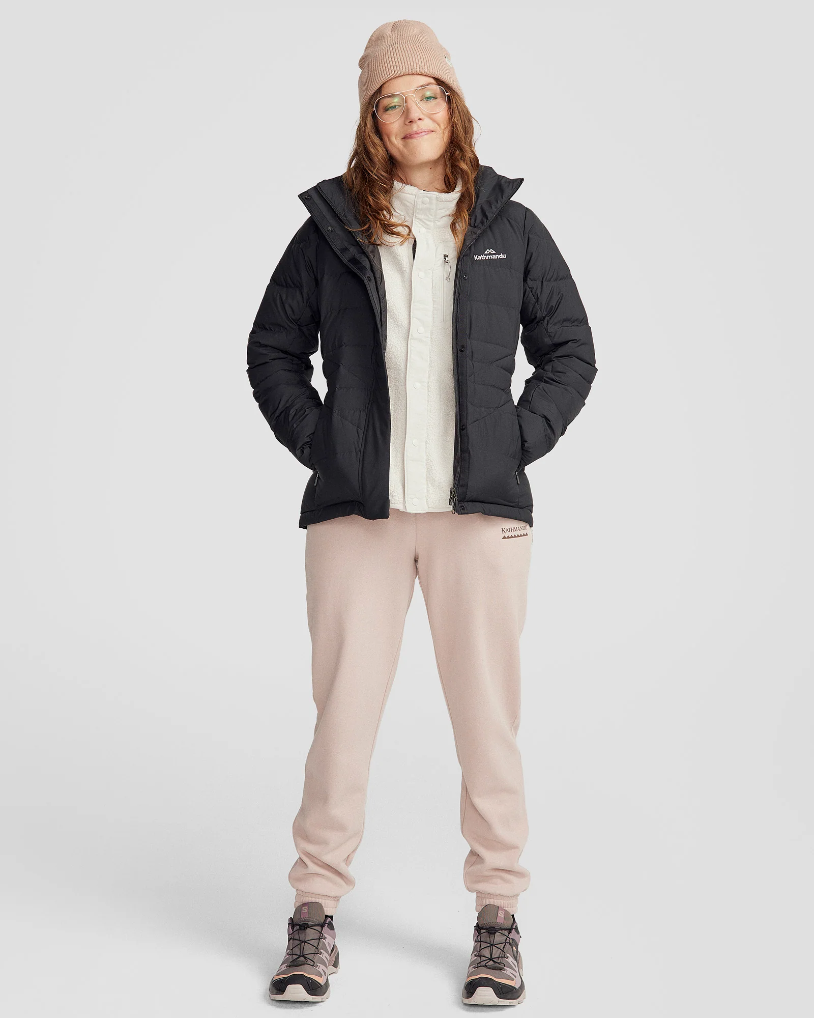 Doudoune à capuche Winterburn pour femme - Noir – Image 2