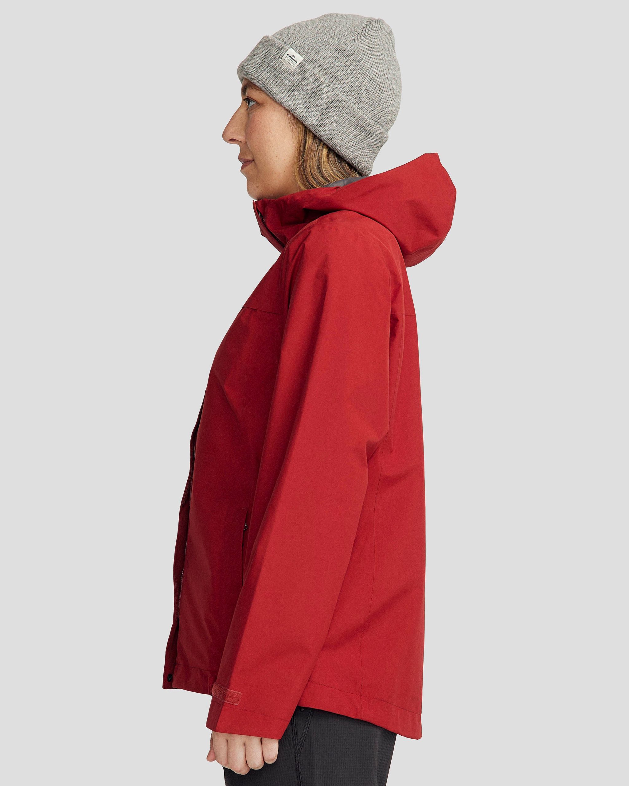 Veste imperméable Bealey 2L GORE-TEX® pour femme - Rouge pinot – Image 3