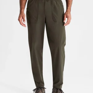 Pantalon à enfiler Miro pour homme - Mousse foncée