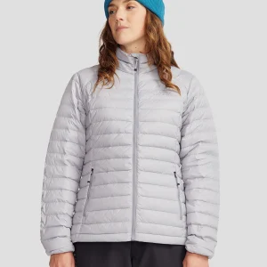Doudoune Heli Down v4 pour femme - Brume claire