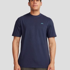 T-shirt NZ Heritage en coton biologique homme  – Bleu marine pur