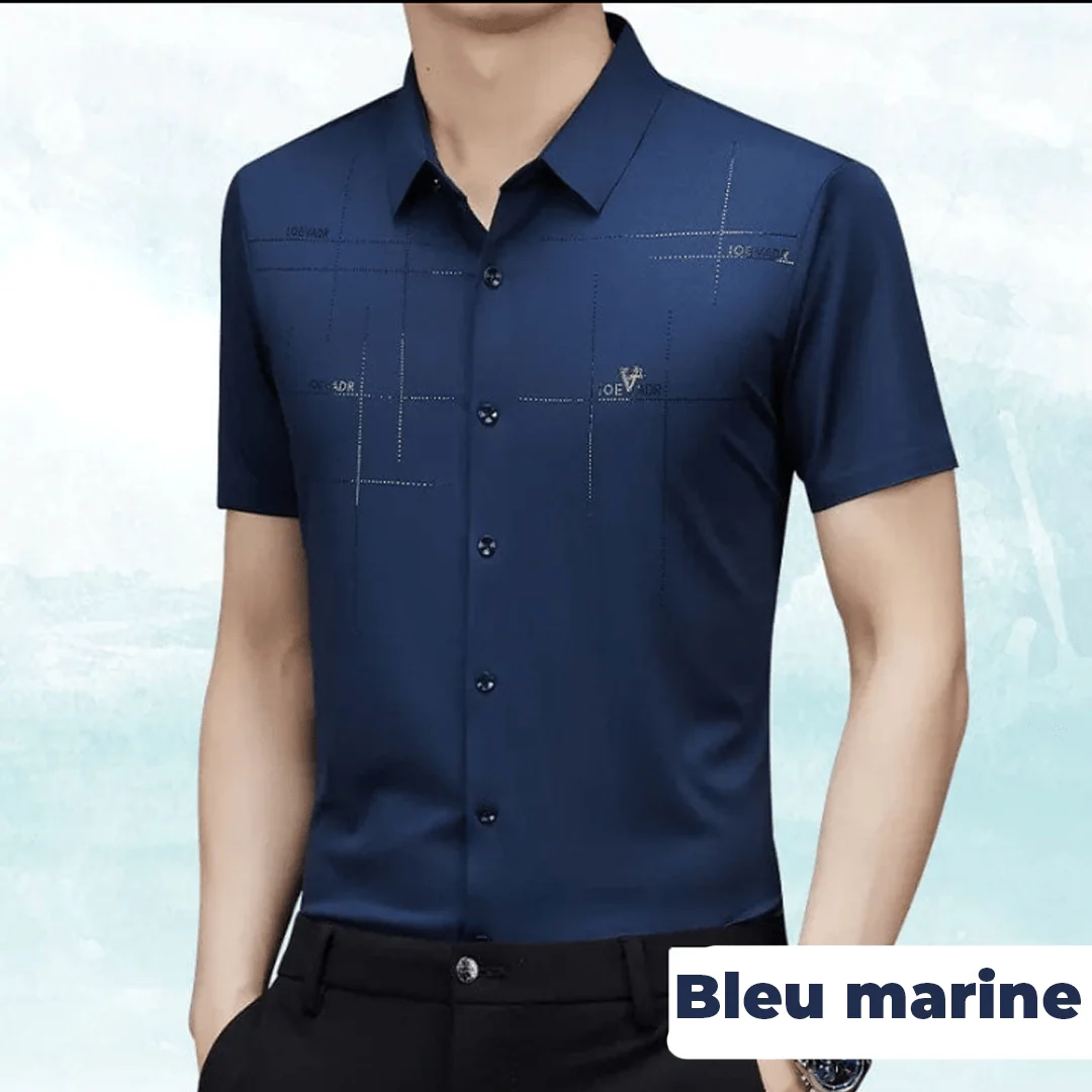 Daniel|Chemise d'Affaires en Soie pour Hommes – Image 3