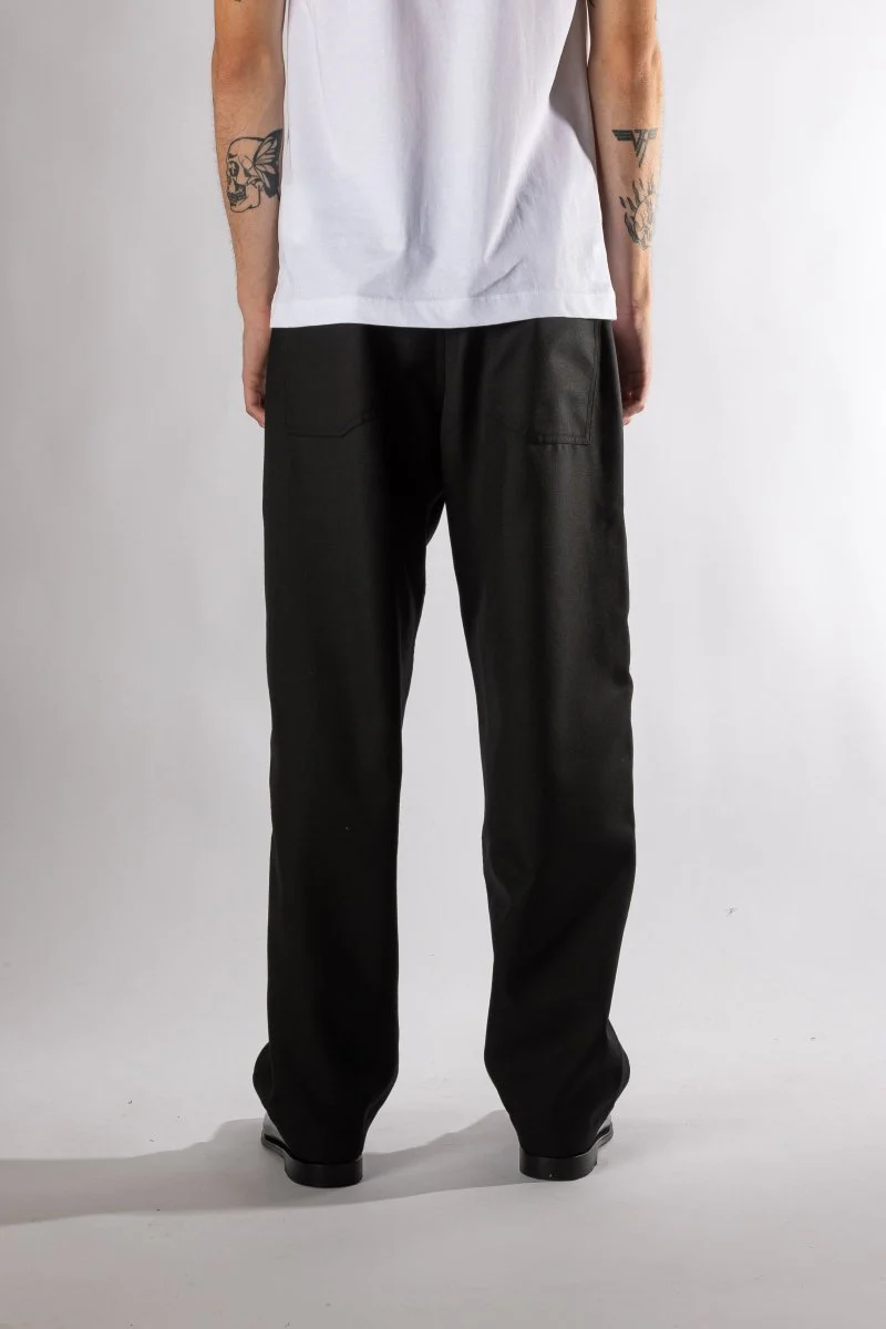 MENS PANTS WOVEN BLACK – Image 3