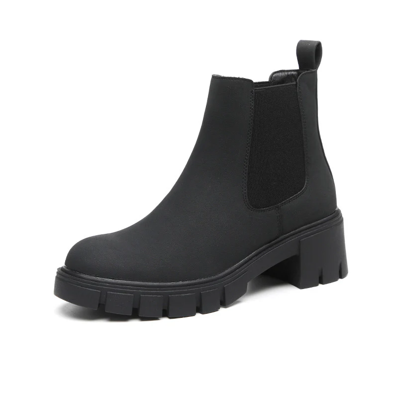 Bottes Femme Style Dr Martens Semelle Épaisse – Image 6