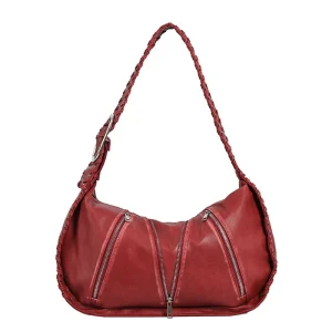 Vintage Weave New Niche Design Large Capacity Commuter