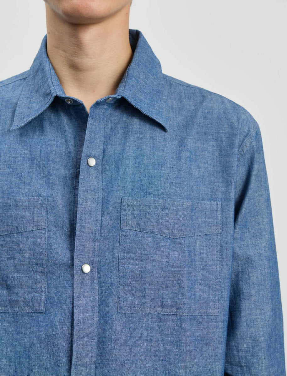 Another Shirt 5.0 – Blue Chambray – Image 3