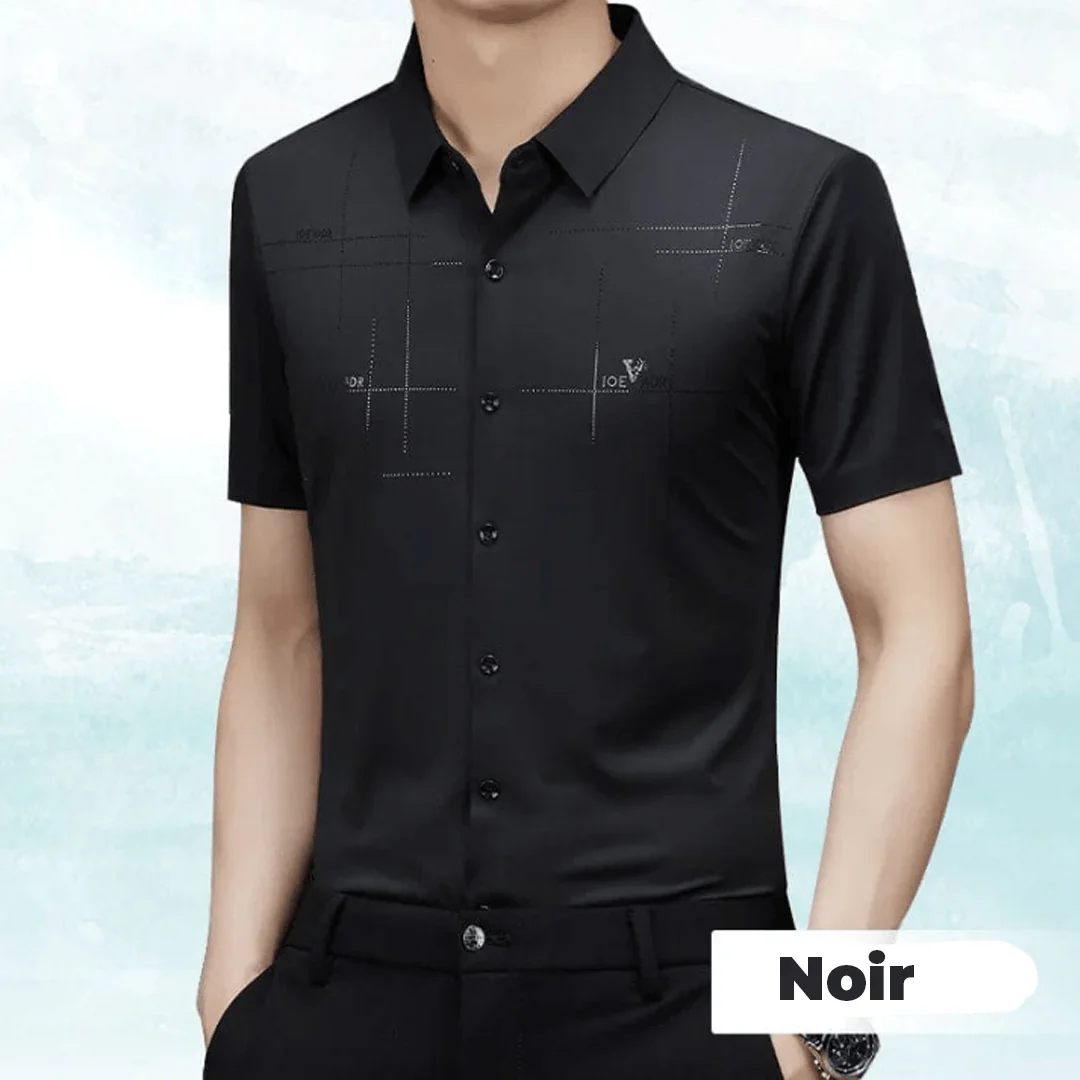 Daniel|Chemise d'Affaires en Soie pour Hommes – Image 9