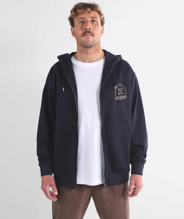 Sweat à capuche zippé Sandwaves Oxbow