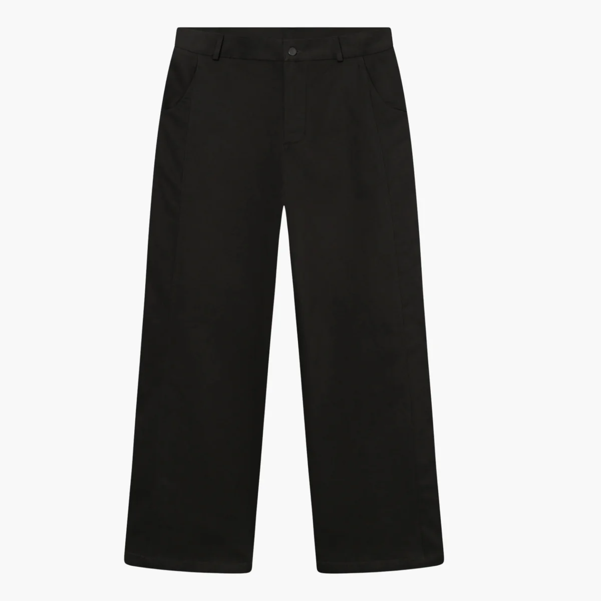 Panel Pants-Faded Black