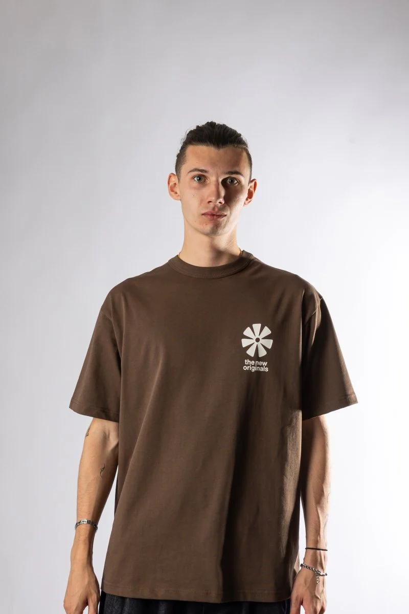 Ananse Adinkra Tee - Brown – Image 3