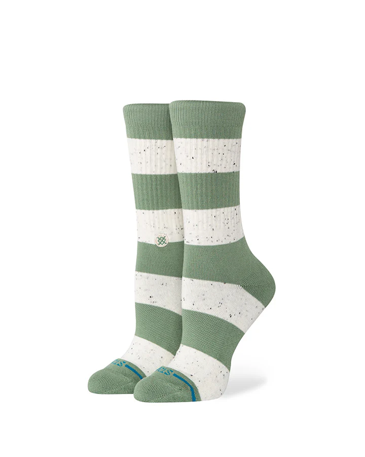 Chausettes Womens nep stripe crew Stance
